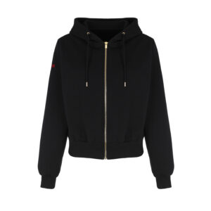 Bluza sportowa zapinana kolor czarny